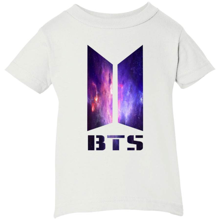 AGR bts galaxy logo Infant Short Sleeve T-Shirt