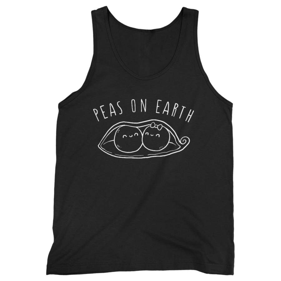 Peas On Earth Man’s Tank Top