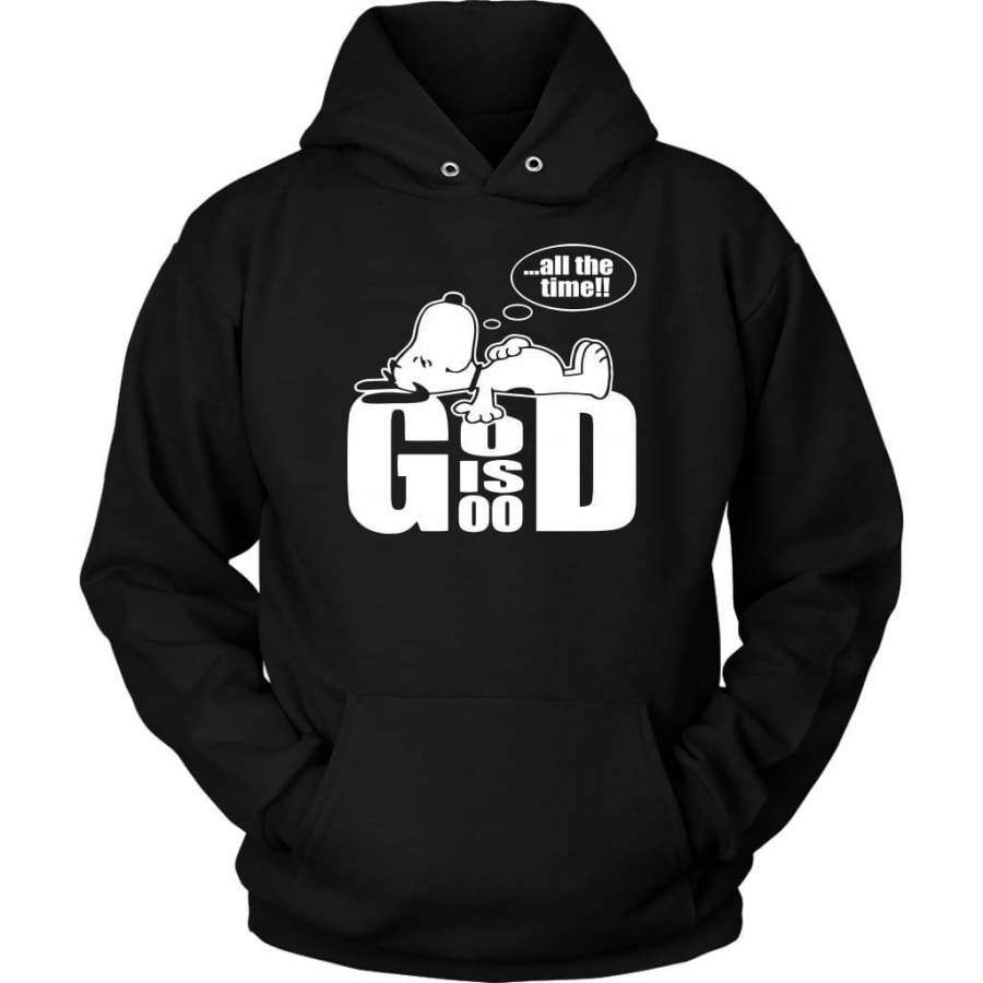 God is good all the time christian hoodie