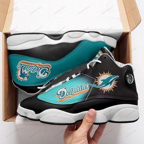 miami dolphins air jordan 13 sneakers personalized shoes sport sneakers jd13 sneakers personalized shoes design v2514