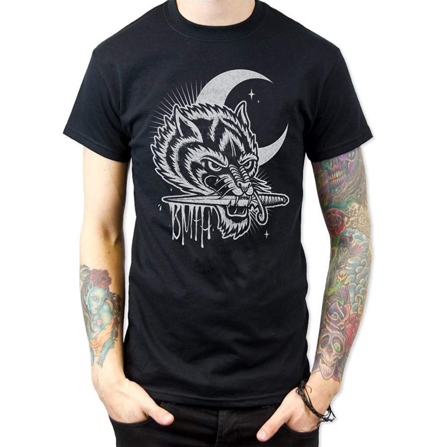 Summer The Horizon Dagger Wolf Men’S T-Shirt Black