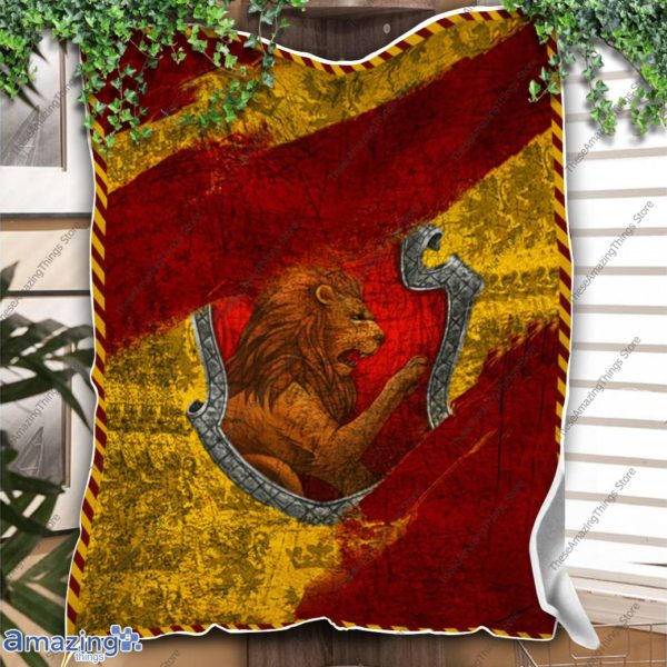 The Gryffindor House Quilt Blanket