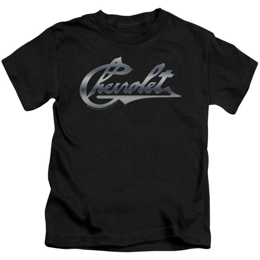 Chevrolet Chrome Vintage Chevy Bowtie Kid’s T-Shirt (Ages 4-7)