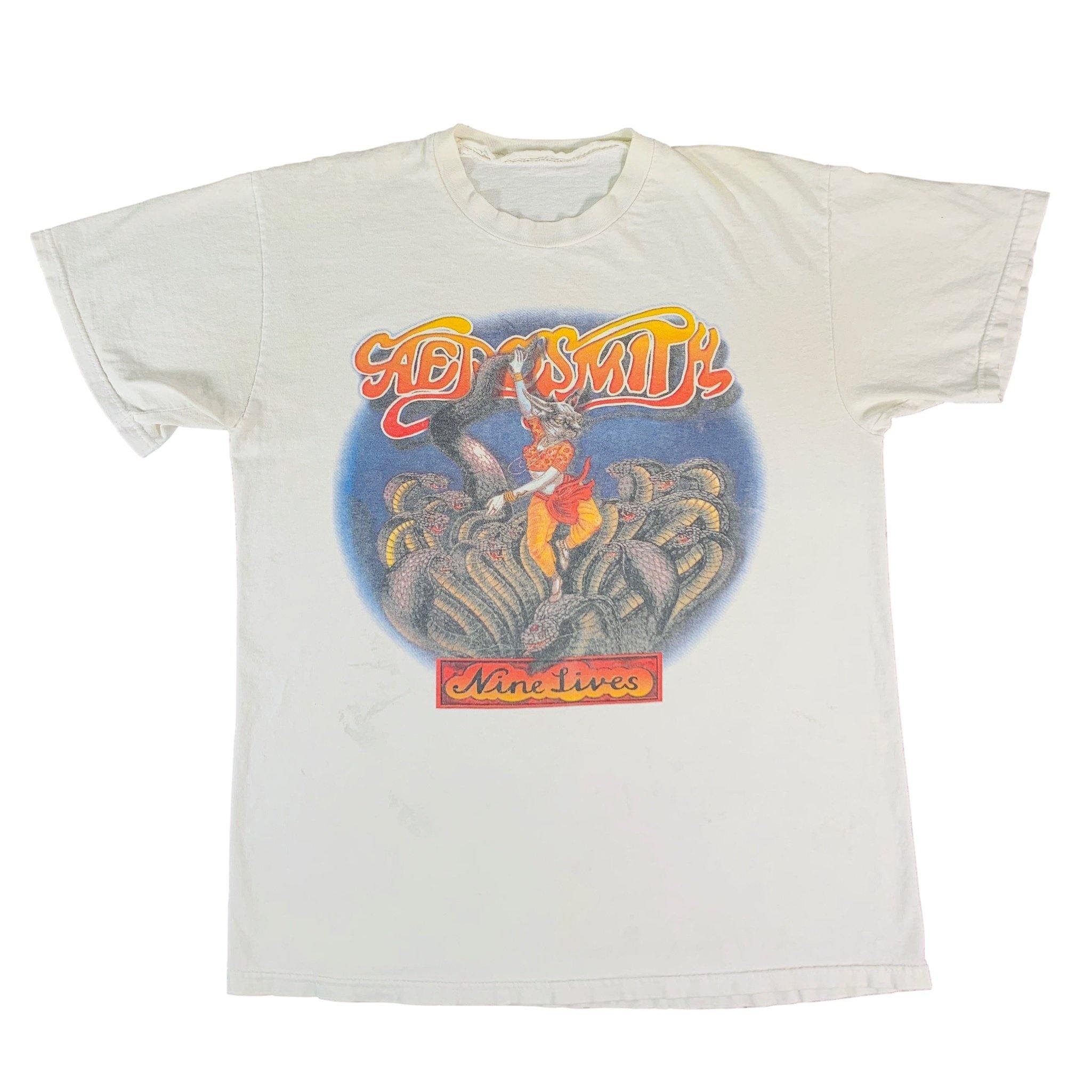 Vintage Aerosmith “Nine Lives” Tour T-Shirt