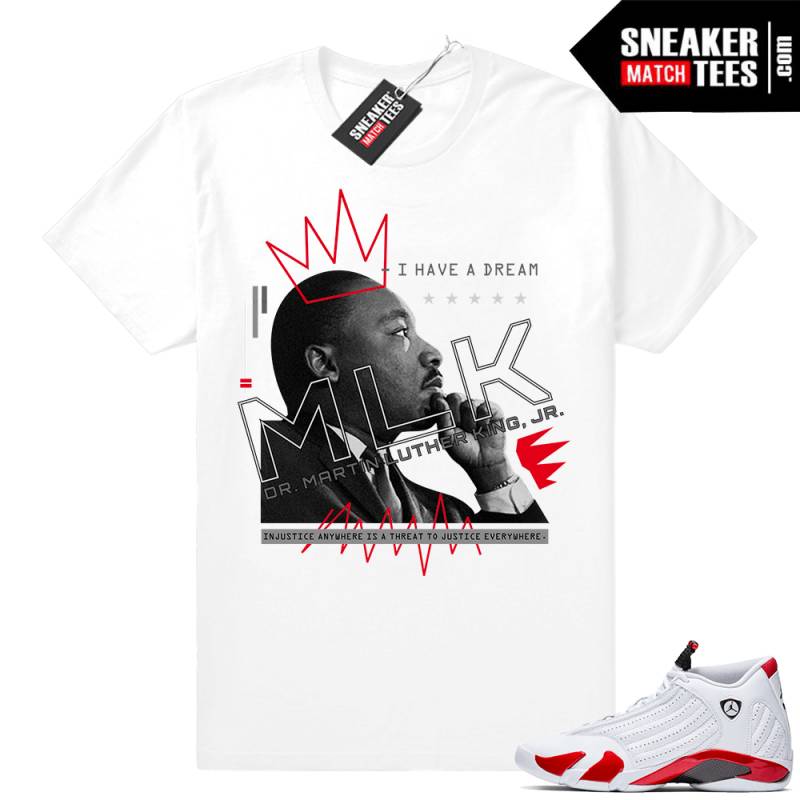 Sneaker shirt Candy Cane 14s | Jordan Sneaker Clothing