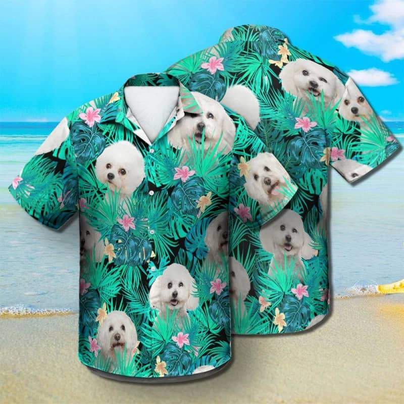 Bichon Frise Summer Leaves Hawaii Shirt Ha43689