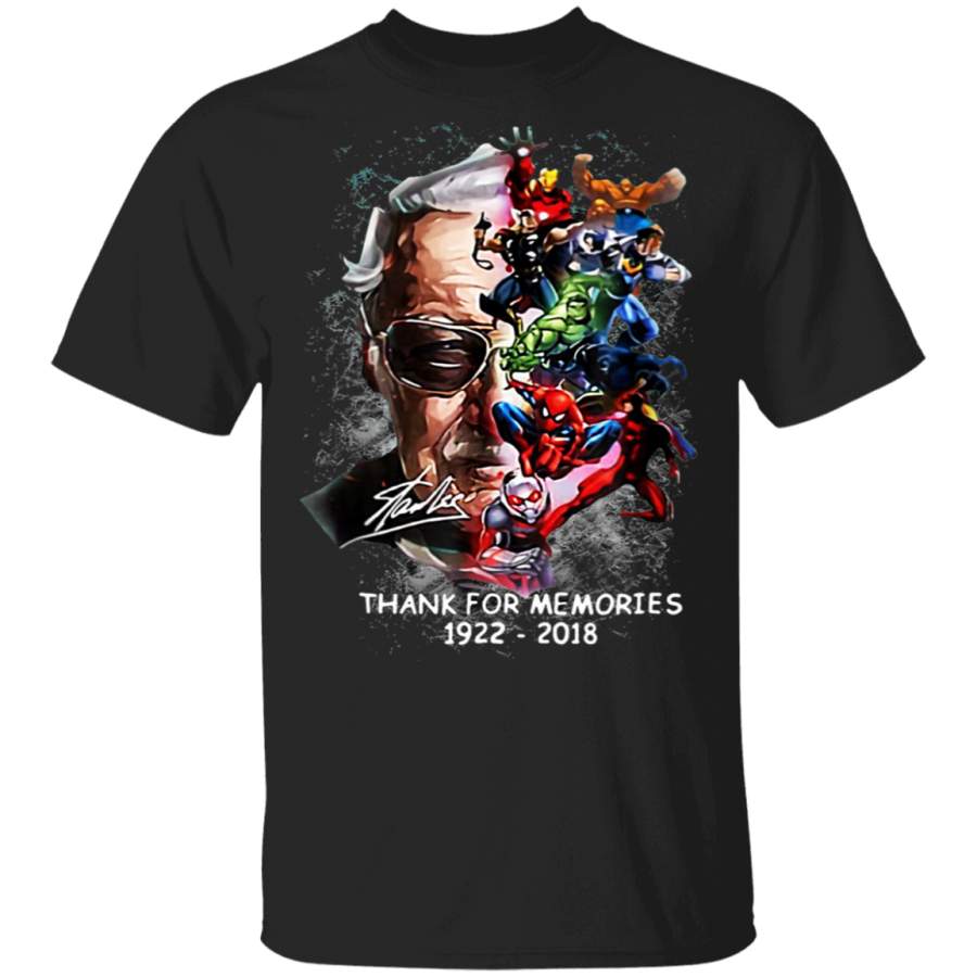 Stan Lee – God Bless and Thank You For The Memories T-Shirt