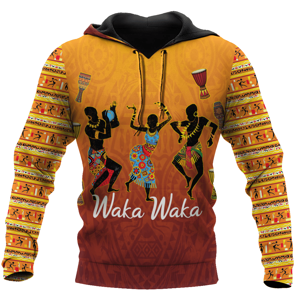 Waka Waka African Woman Dancing 3D All Over Printed Unisex Shirts