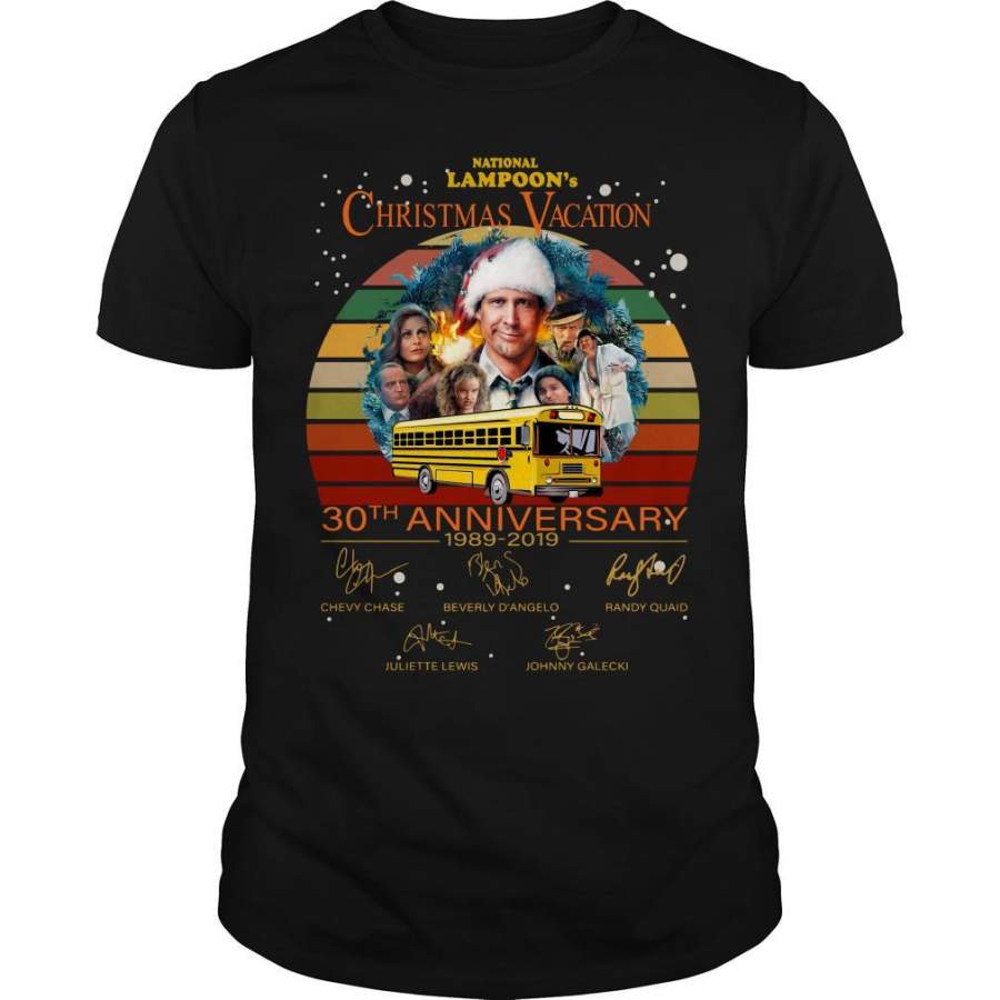 Vintage National Lampoon’s Christmas Vacation 30th anniversary 1989 2019 shirt by globalteeshop