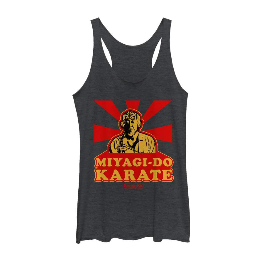 The Karate Kid Women’s Miyagi Sun Portrait  Racerback Tank