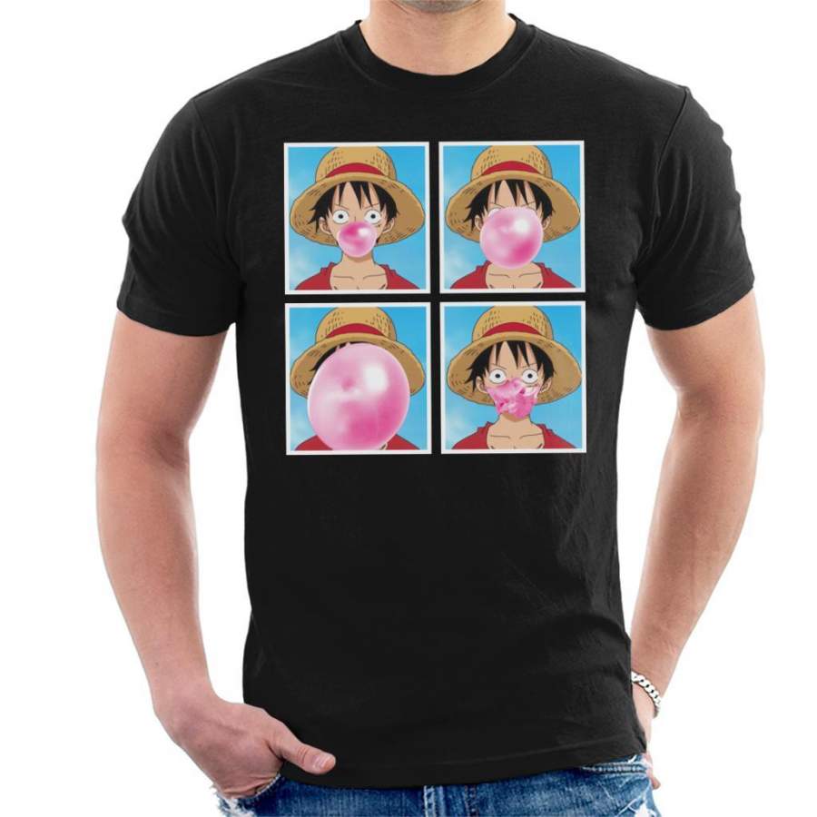 Monkey D Luffy Bubblegum One Piece Men’s T-Shirt