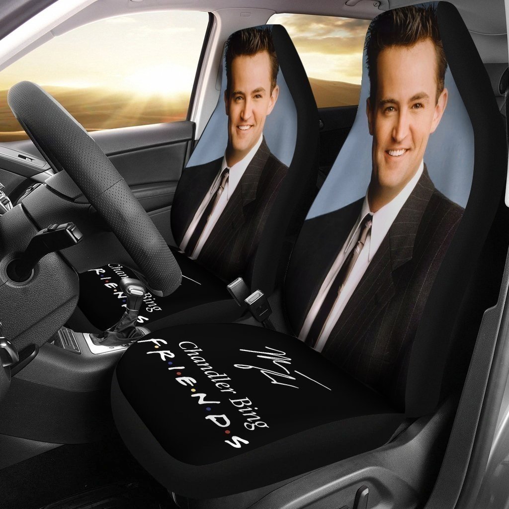 Chandler Bing Signature Friends TV Show Car Seat Covers MN04