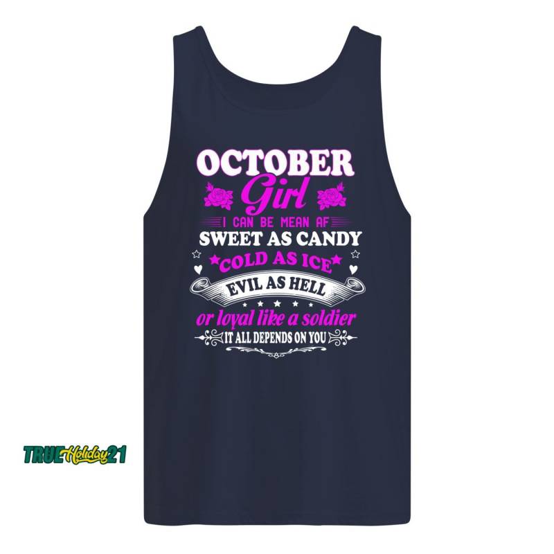 SWEET AS CANDY – OCTOBER SHIRT Men’s Tank Top