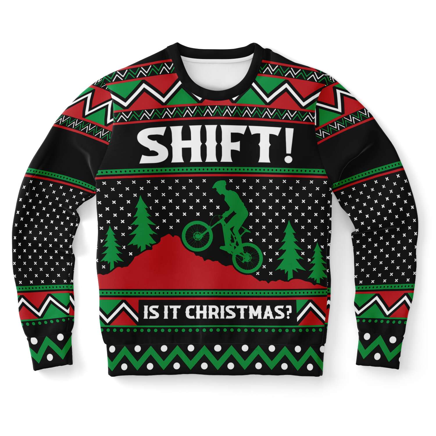 Shift Is It Christmas Ugly Christmas Sweater