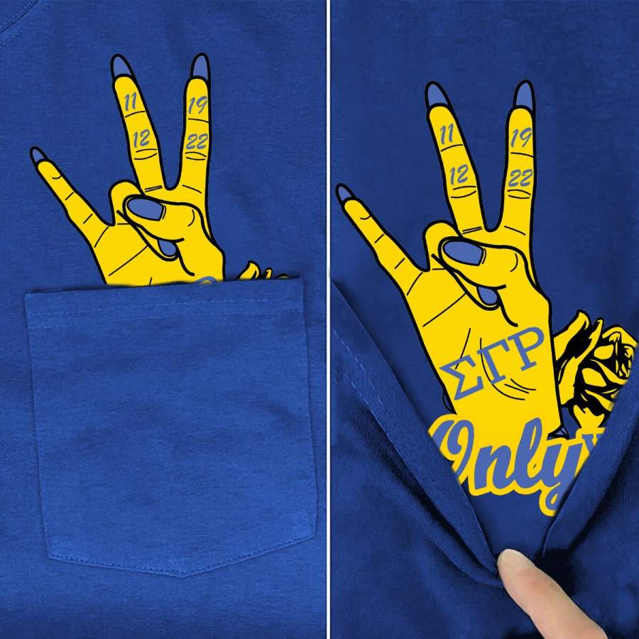 Sigma Gamma Rho Pocket T-Shirt