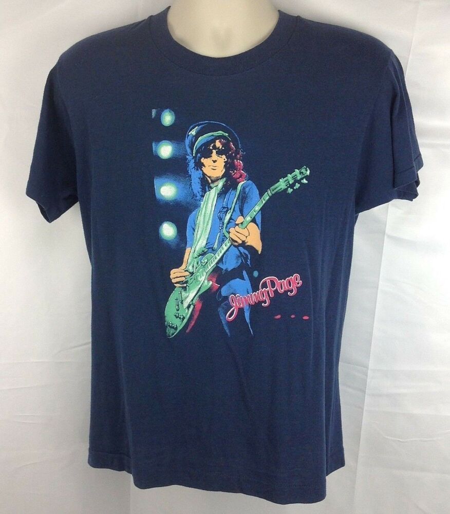 Vintage 1985 Jimmy Page The Firm Rock Concert Shirt