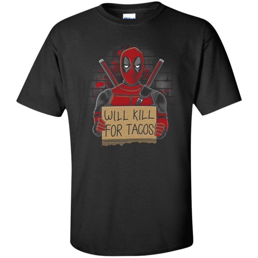 Will Kill for Tacos Tall T-Shirt