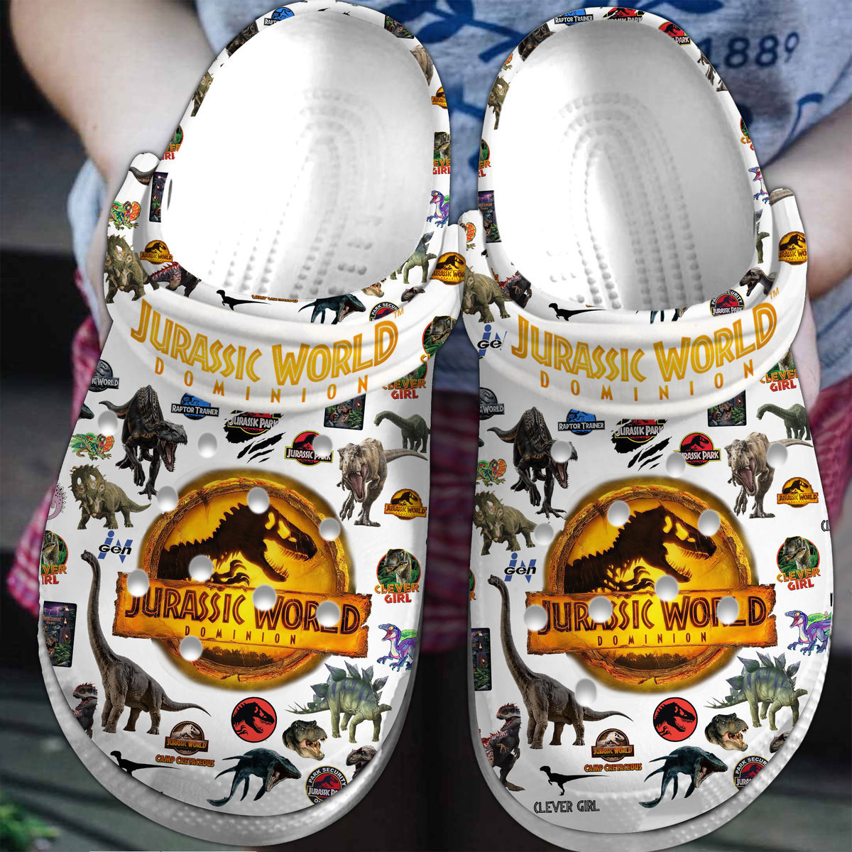 Jurassic World Movie Crocss Clogs For Men Women And Kid Tr1805933559