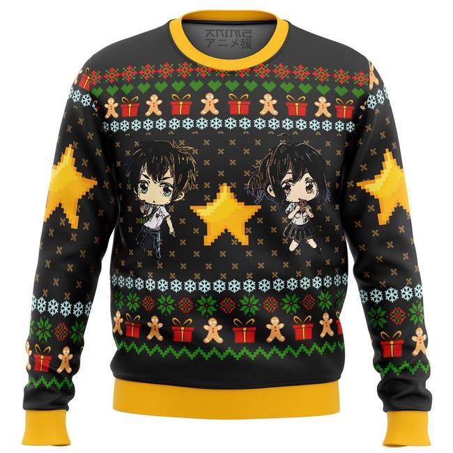 YOUR NAME KIMI NO NA WA PREMIUM UGLY CHRISTMAS SWEATER – AMAZING GIFT IDEA – THANKSGIVING GIFT