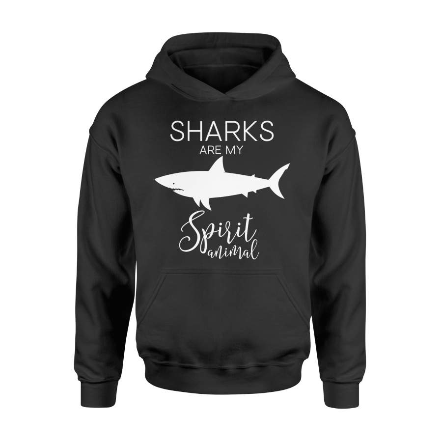 Cute Funny Unique Sharks Lover Gift Hoodie