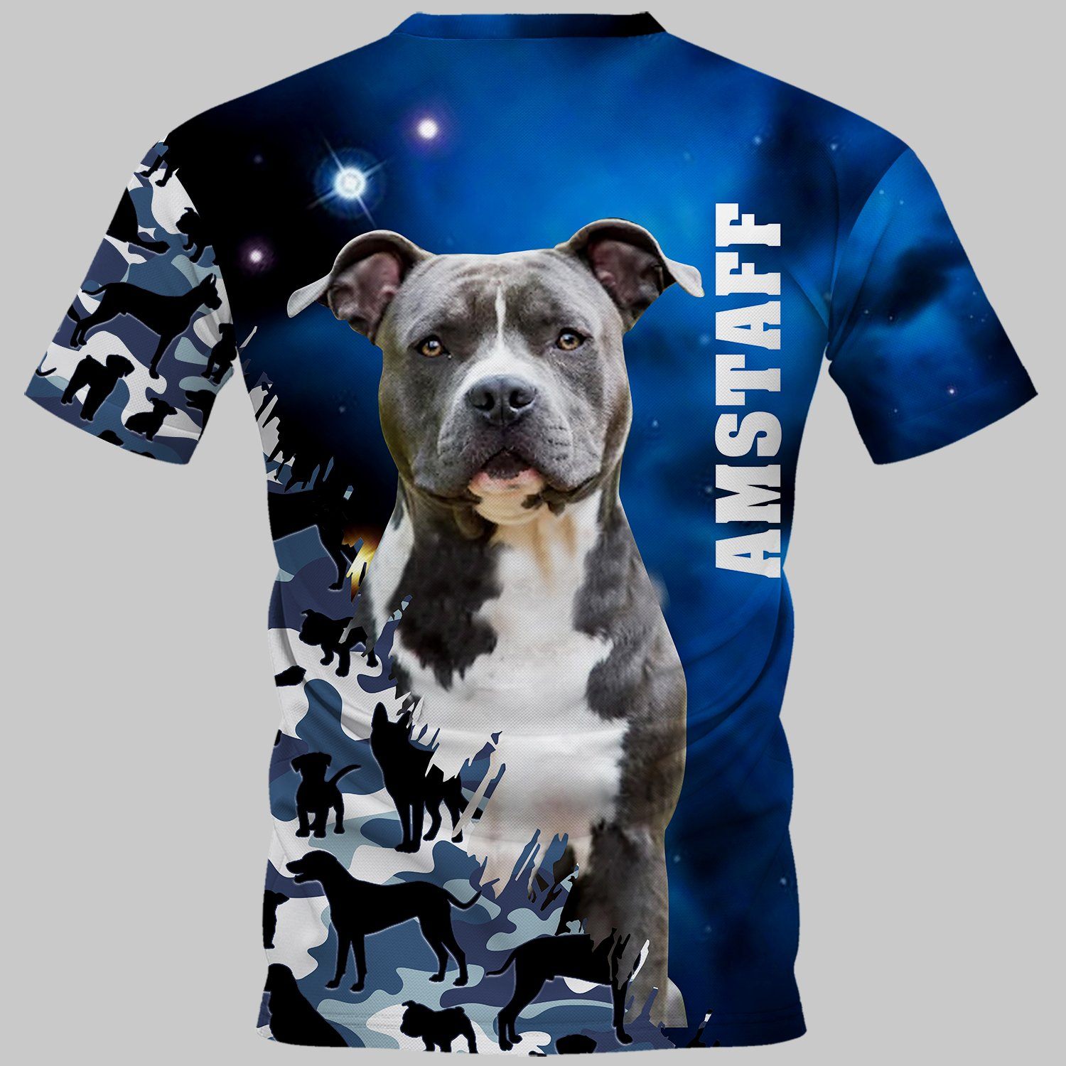 Amstaff 3D Full Printing Hoodie And T-Shirt – Fit Fit Apparel