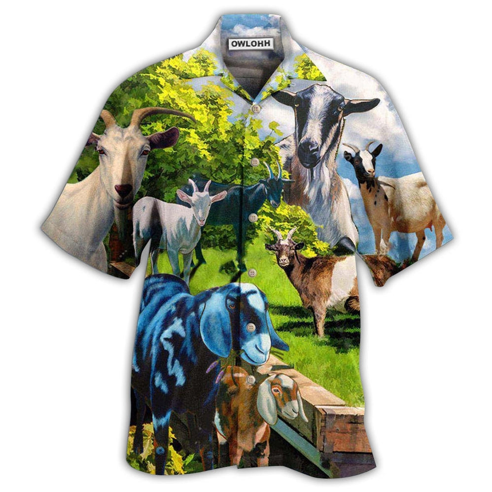 Goat Animals Anything Hawaii Shirt Ha56999