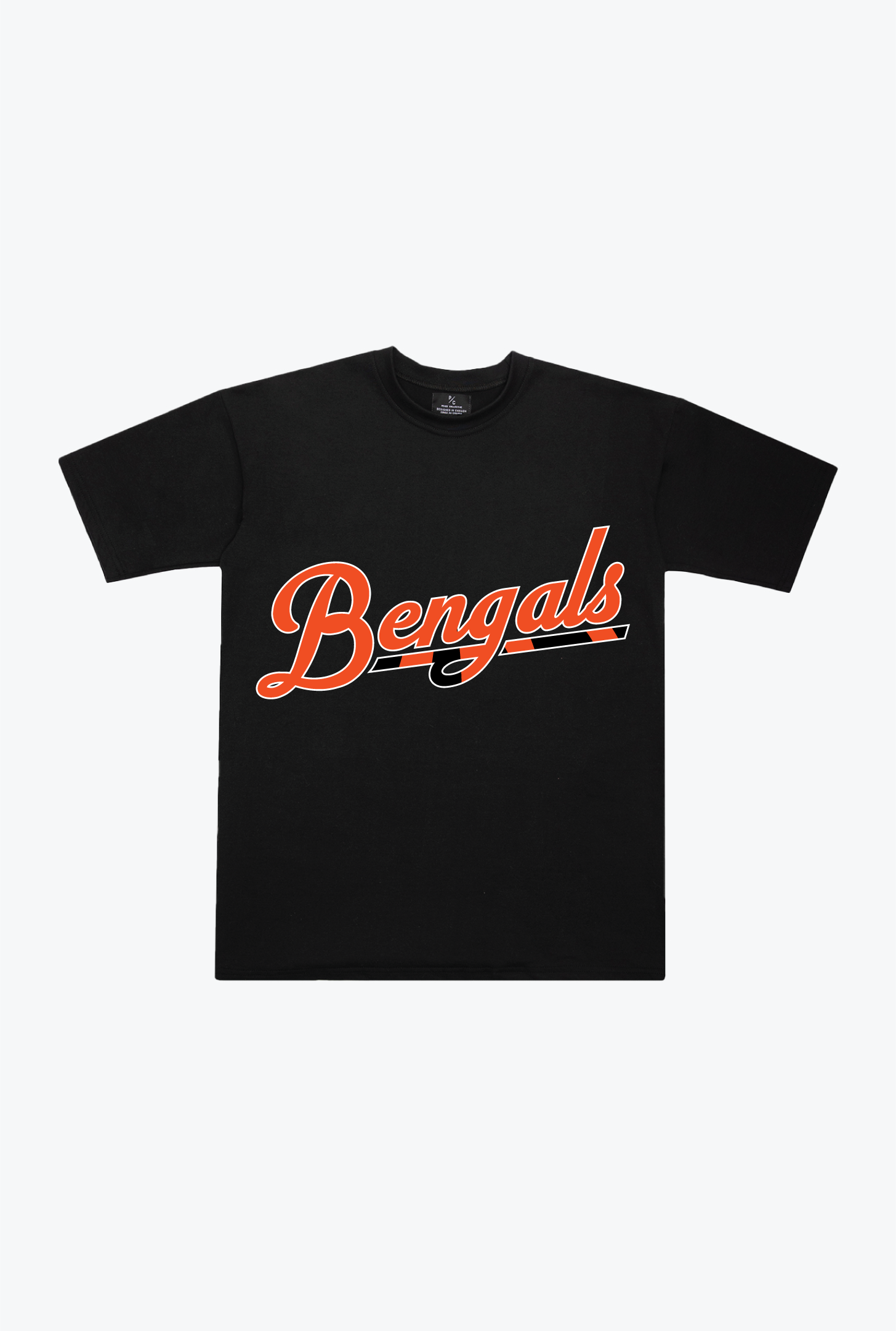 Cincinnati Bengals Heavyweight T-Shirt – Black