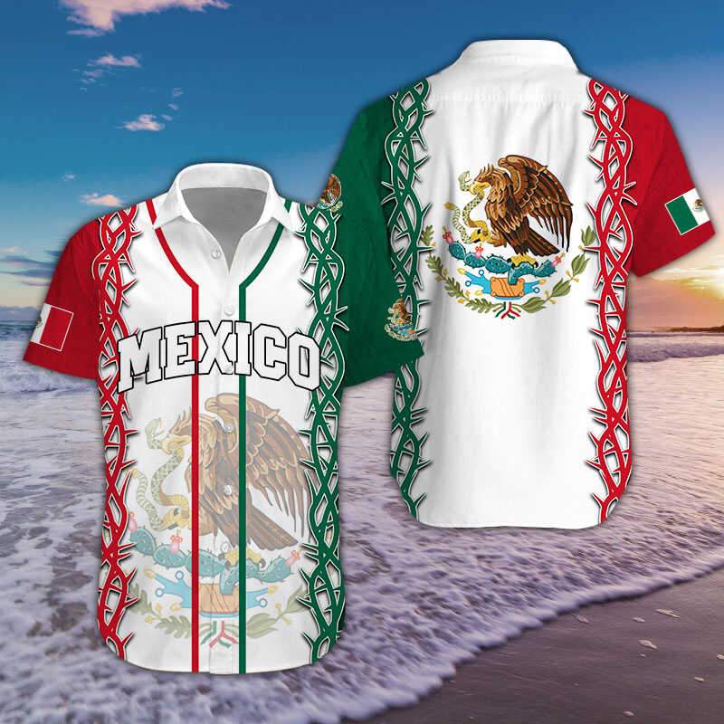 Mexico Hawaii Shirt For Men Women Ha65467