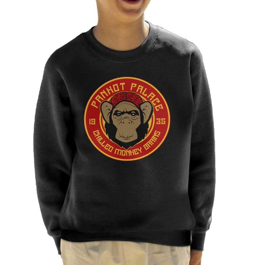 Pankot Palace Chilled Monkey Brain Kid’s Sweatshirt