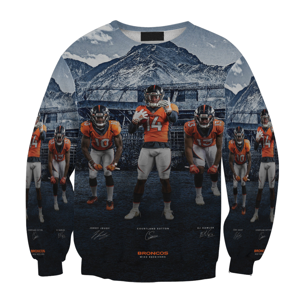 Denver Broncos All Players1 Gift For Fan 3D Full Printing Sweatshirt