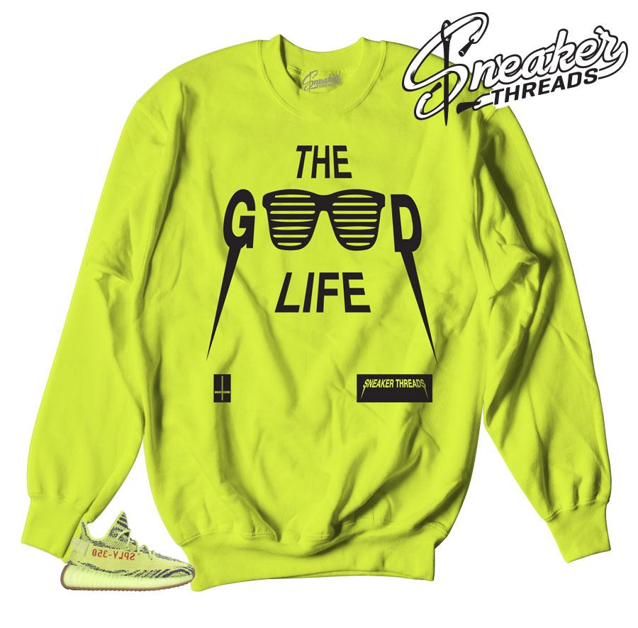 Yeezy Boost Frozen Yellow Good Life Sweater