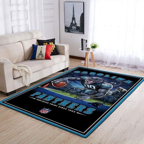 Carolina Panthers Living Room Area No2392 Rug Living Room Area Rug