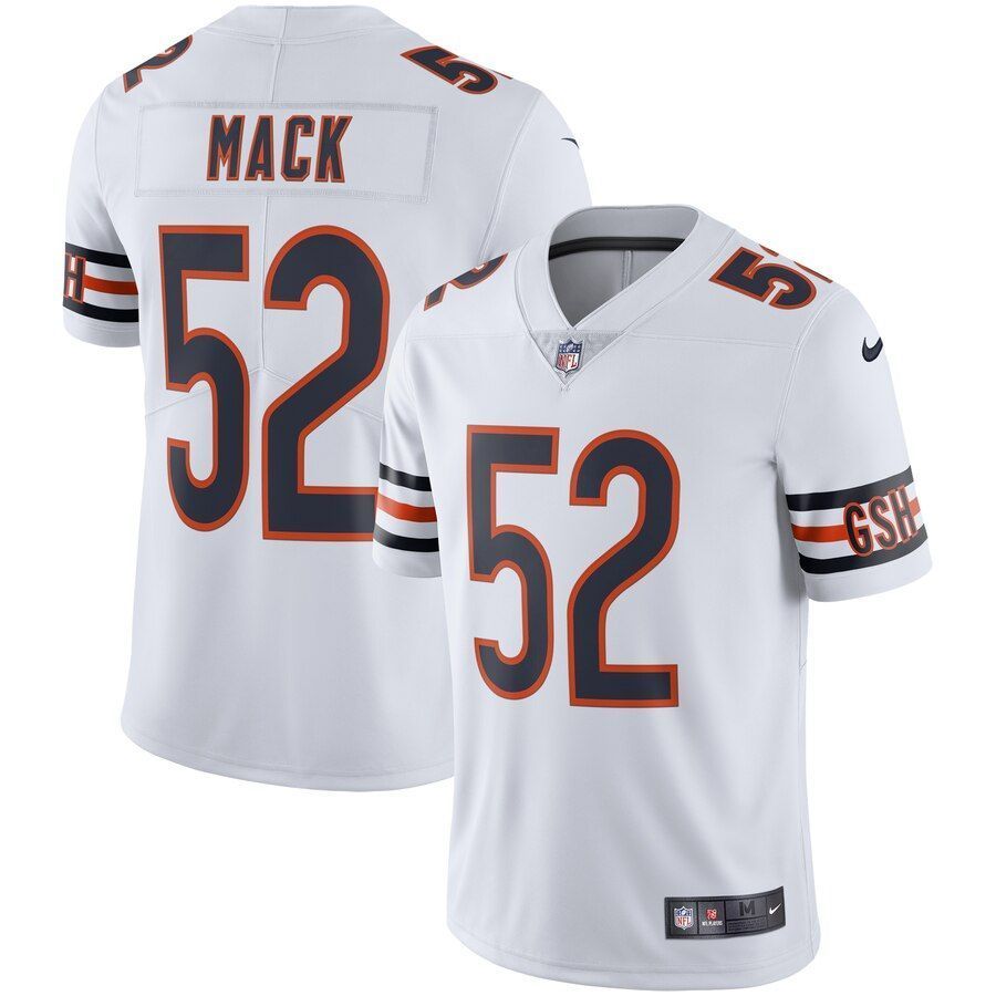 Khalil Mack Chicago Bears Vapor Limited Jersey White 2019