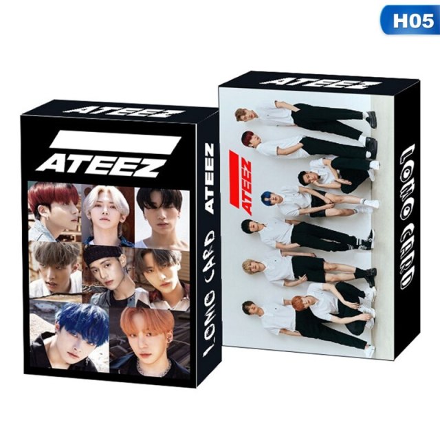 30/100Pcs/Set Kpop Ateez  Photocard Astro Seventeen Izone Itzy Ep.Fin All To Action Album Photo Card