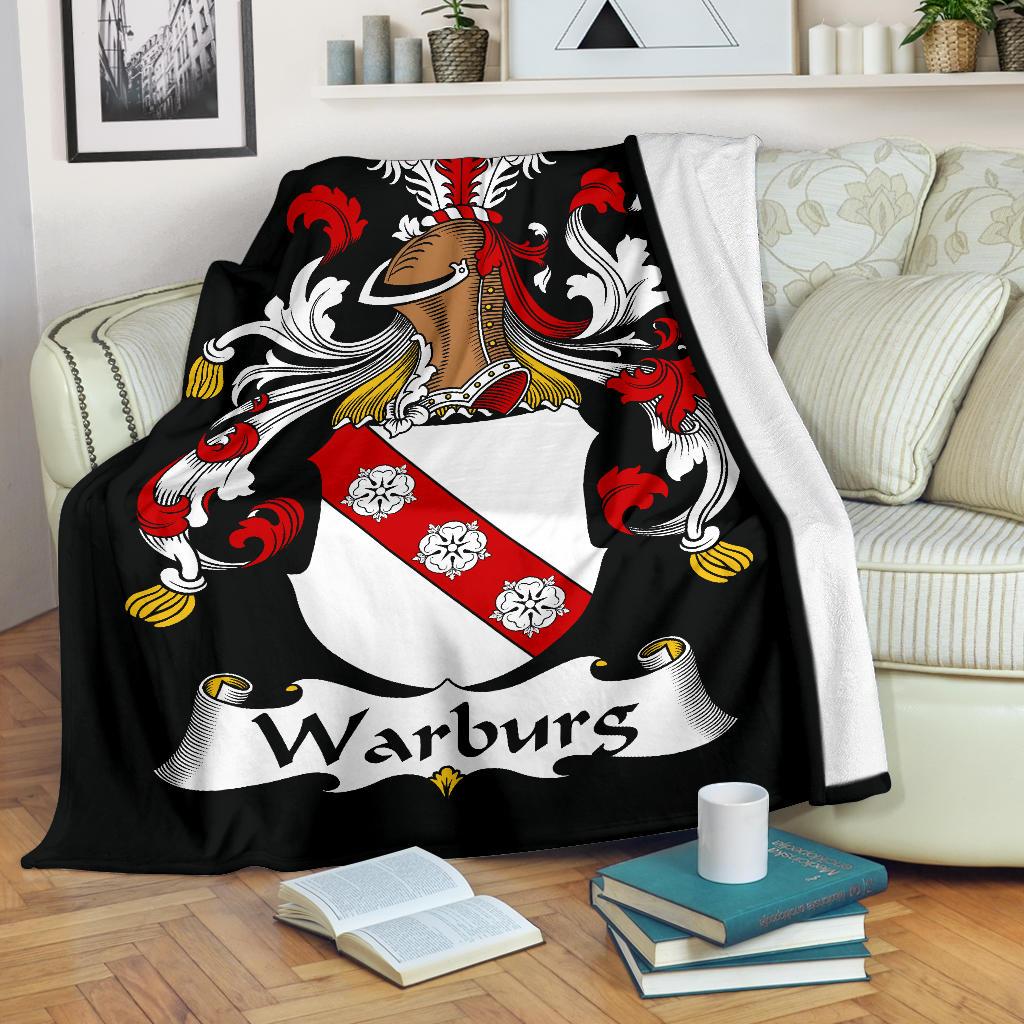 Warburg Germany Blanket – German Family Crest A7