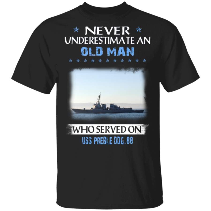 USS Preble DDG-88 Veterans Day Christmas Gift T-Shirt