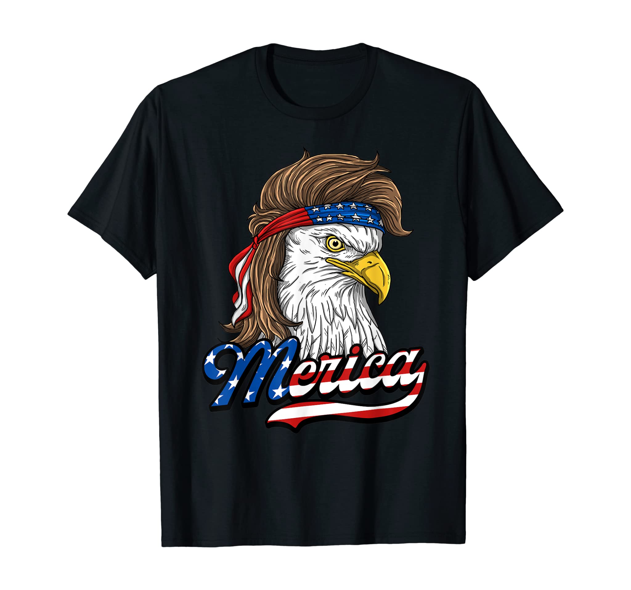 Merica – Patriotic USA Eagle Of Freedom – 4th of July T-Shirt