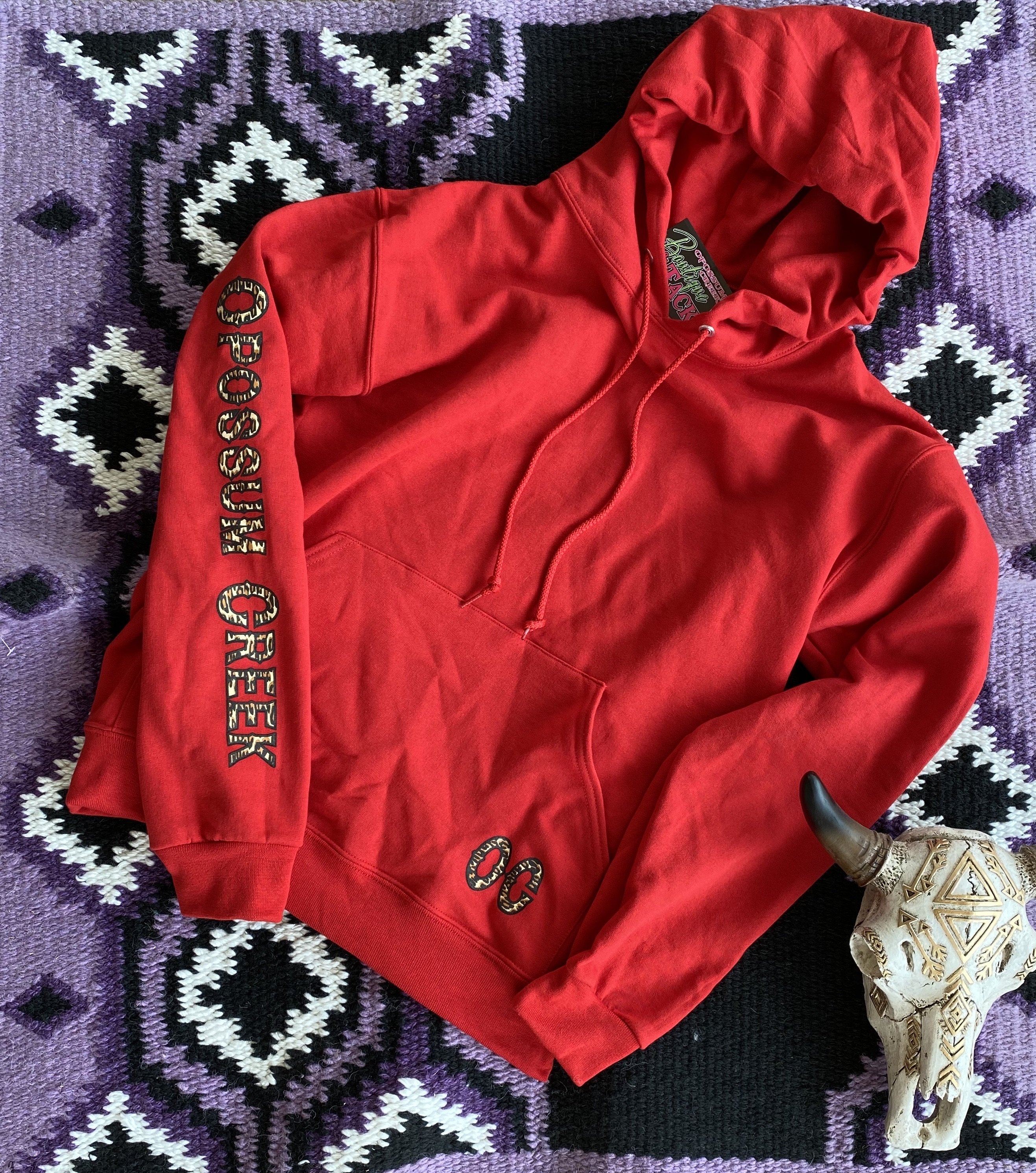 OC Leopard Logo Hoodie Women’s