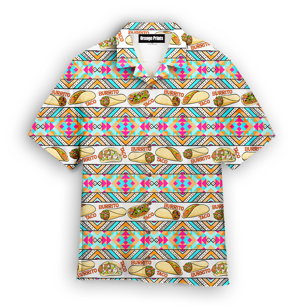 Taco And Burrito Mexican Hawaii Shirt For Men Women Ha38944