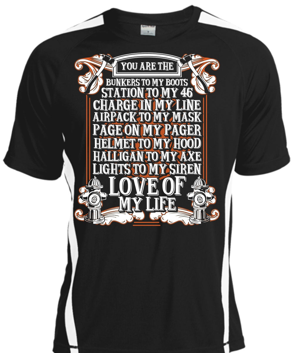 You Are The Bunkers To My Boots T Shirt, Love Of My Life T Shirt, Cool Shirt