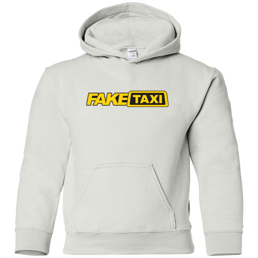 AGR Fake Taxi Logo Youth Pullover Hoodie