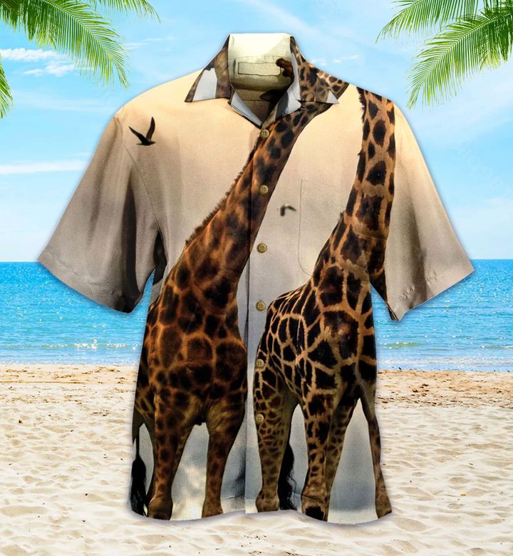 Giraffe Hawaii Shirt Ha18523