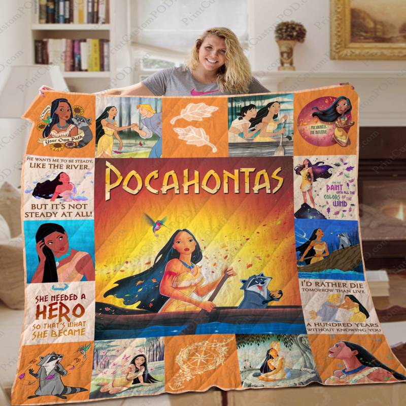 [TA] – Princess Pocahontas Ver 2 Quilt Blanket