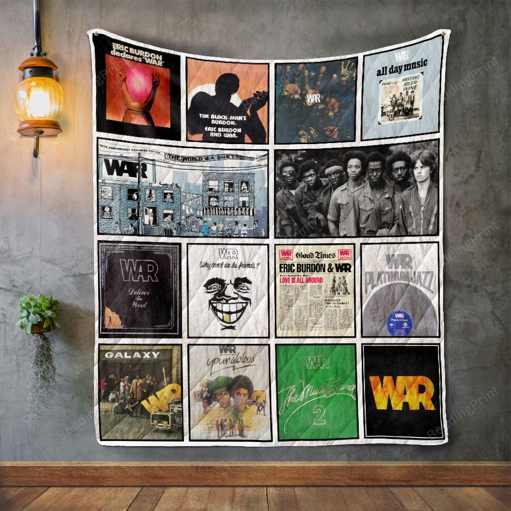 War Album Covers Quilt Blanket