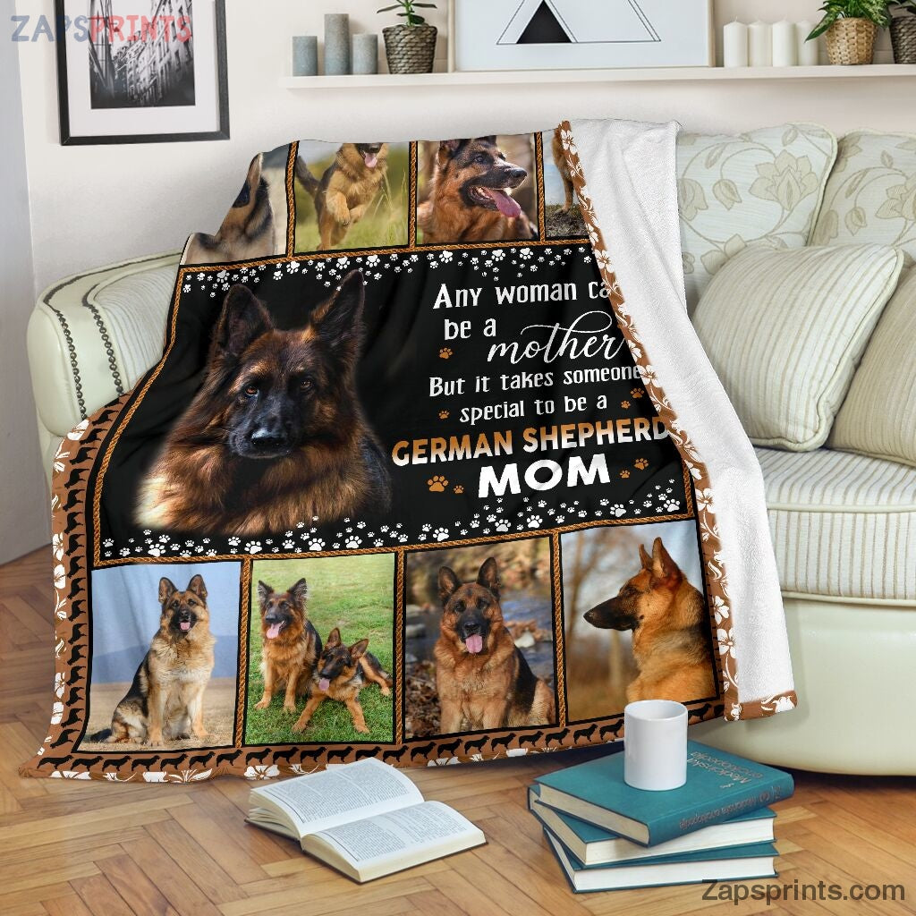 German Shepherd Mom Blanket – Cool Gift Ideas