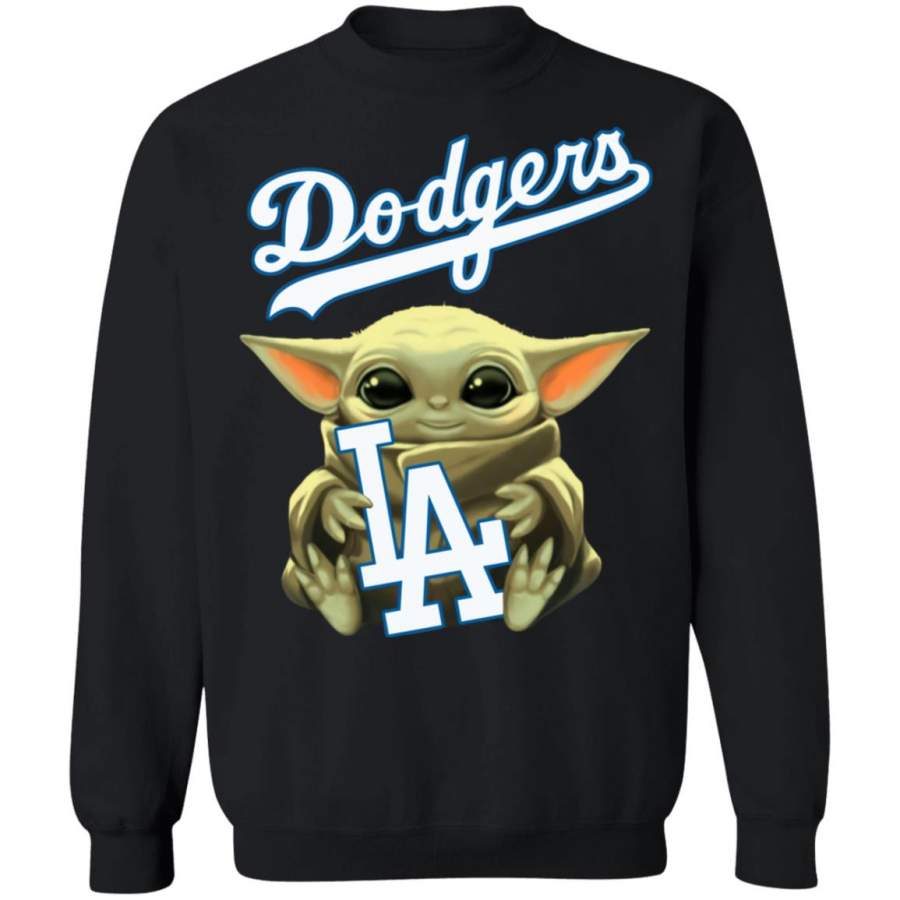 baby yoda dodgers shirt