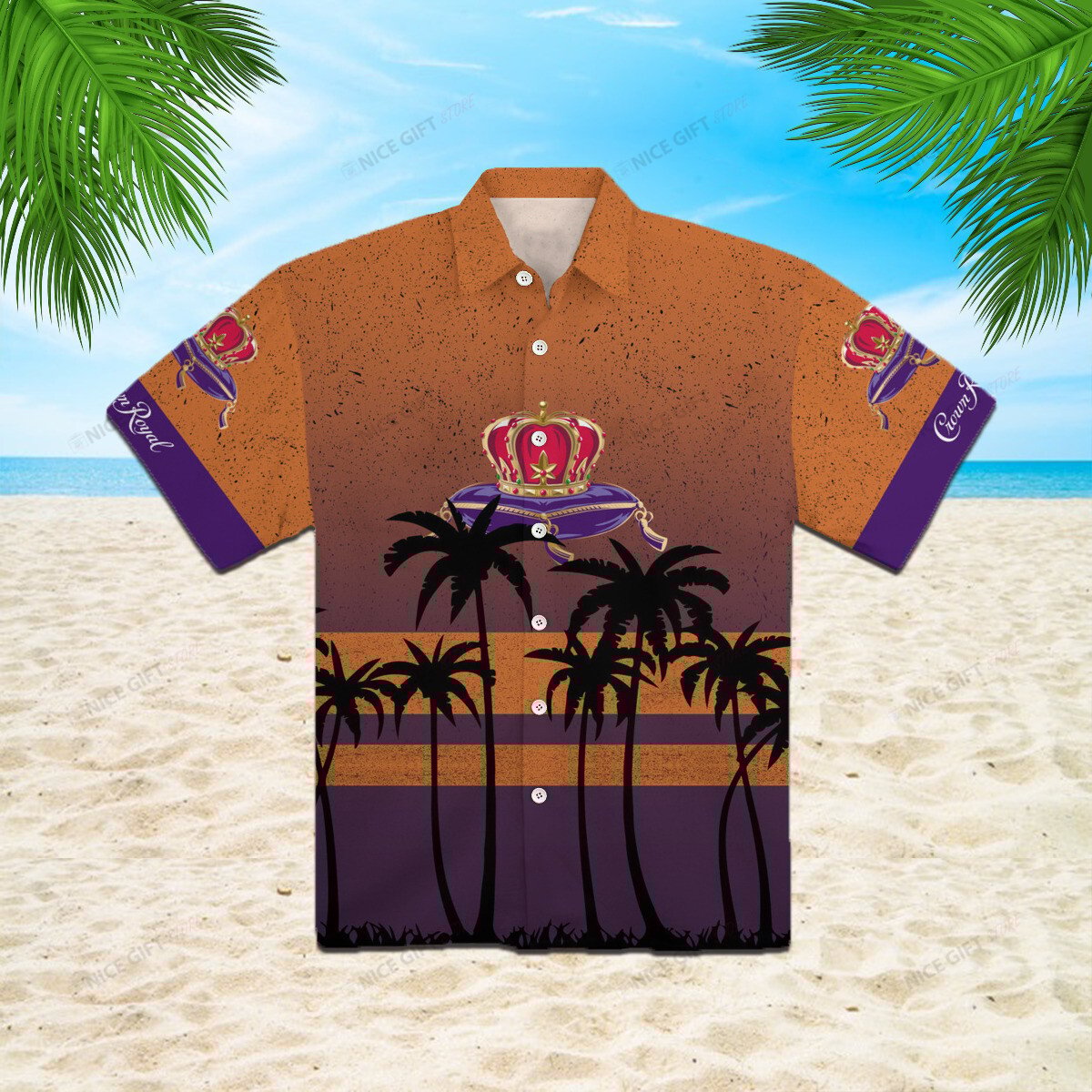 Crown Royal Hawaiian Shirt 3Hs-D5H1