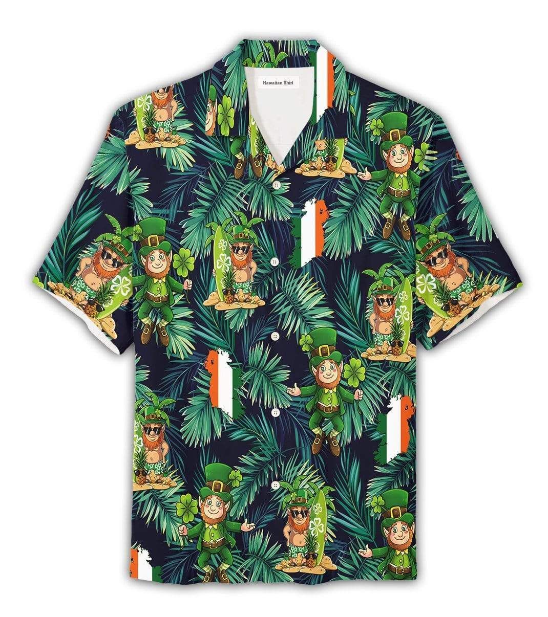 Get Now Happy Leprechaun Patricks Day Hawaii Aloha Shirts Dh Ha74002