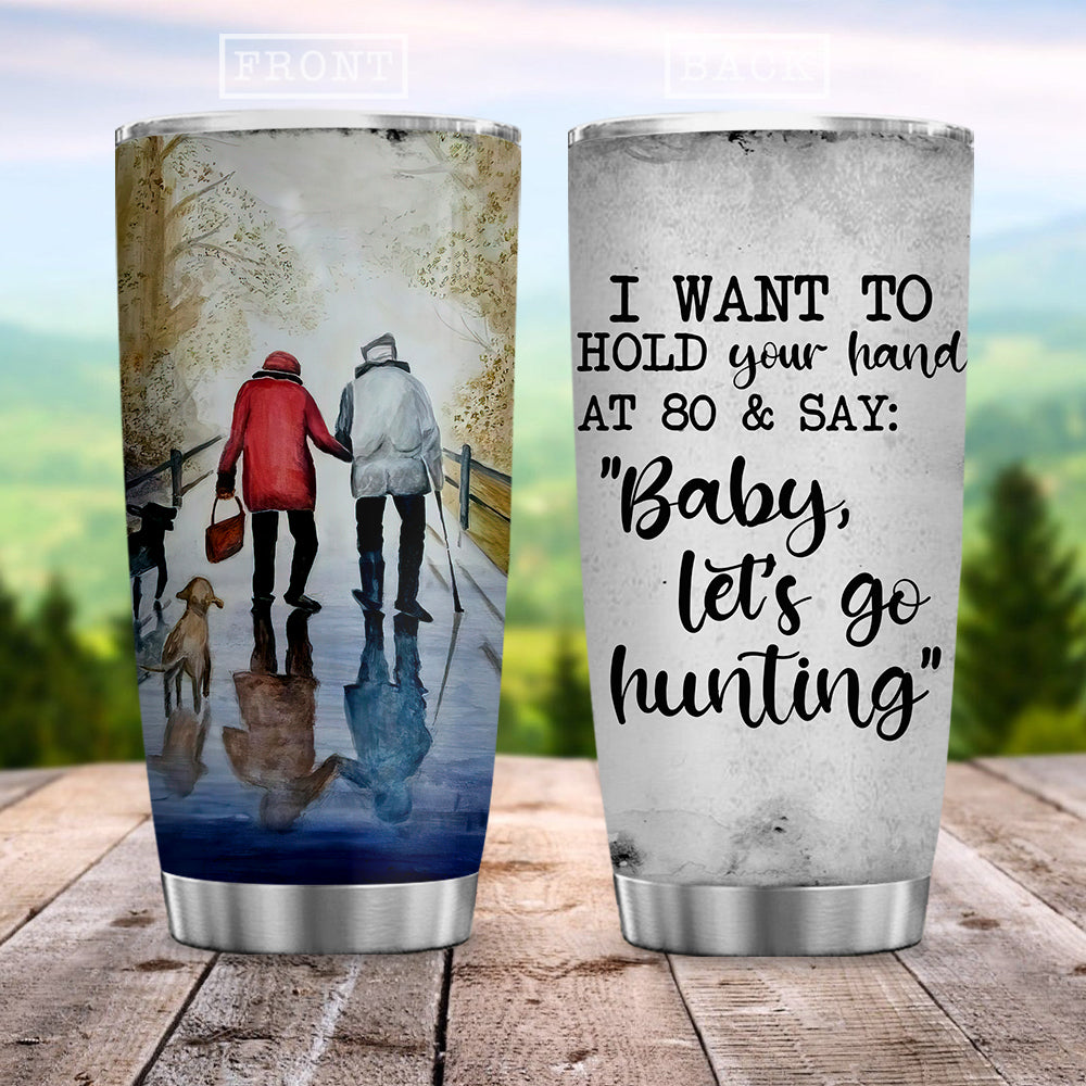Hunting Couple Acaa2804002Z Stainless Steel Tumbler
