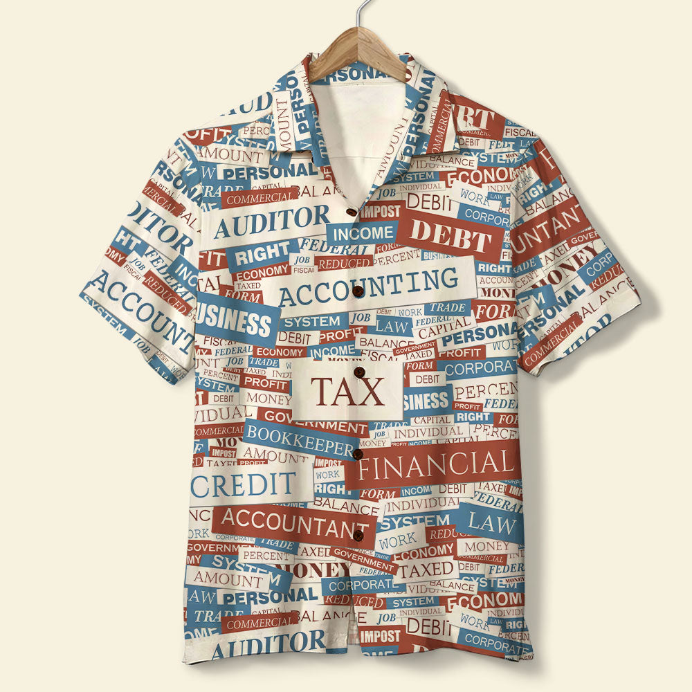 Accounting Tax Income Auditor Hawaii Shirt Ha71609